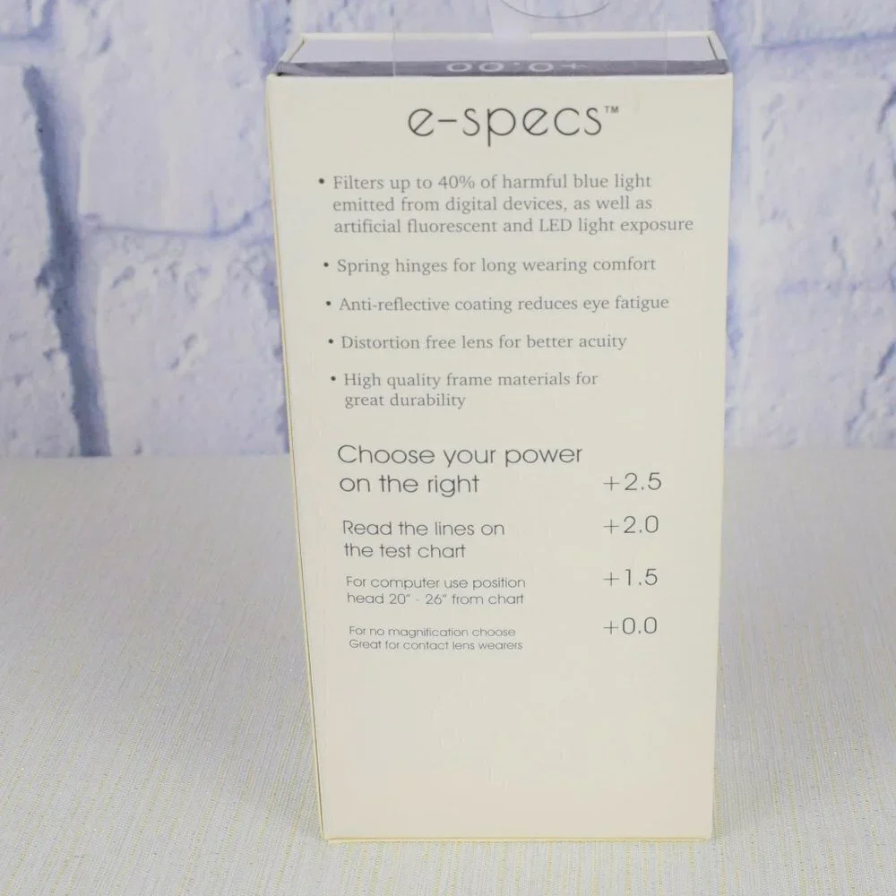 e-Specs specs blue